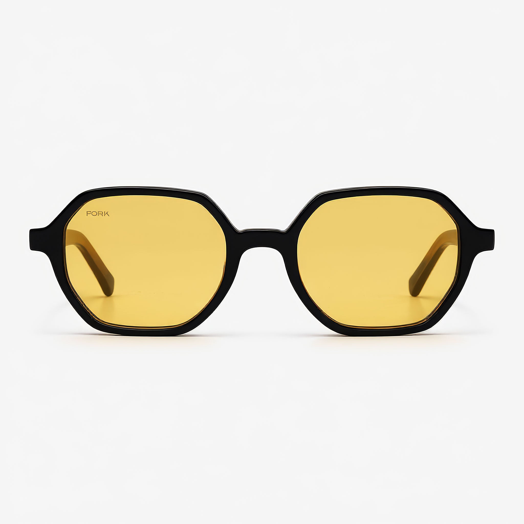 Black glasses yellow tint#Color_Black